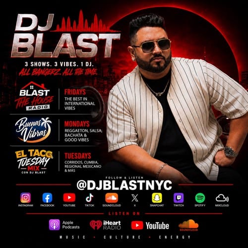 DJ BLAST NYC | Latin/Open Format DJ & Producer 🎧
